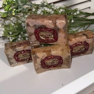 Vtg Macedonia Bath Soaps Set/4 bars Spain Thermal Mineral Salts Spa Soap